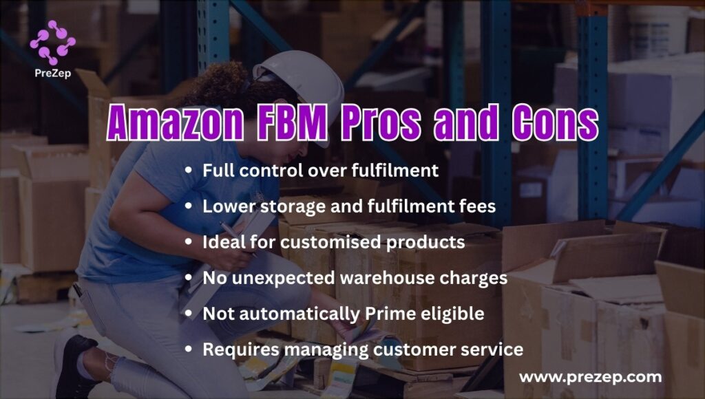 amazon fbm pros and cons