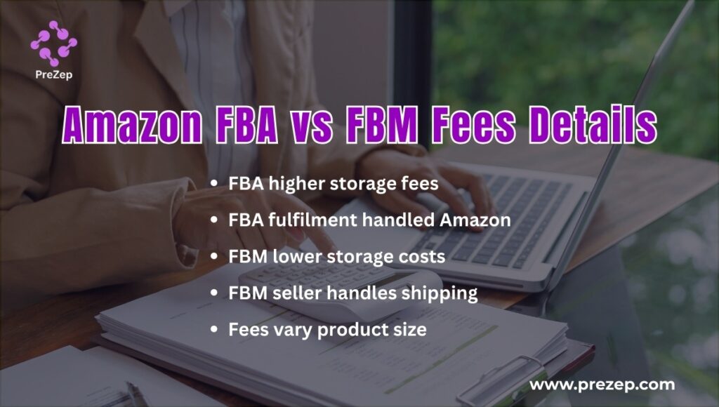 amazon fba vs fbm fees details