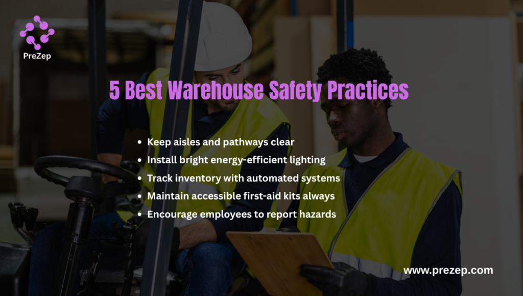 5 Best Warehouse Safety Practices