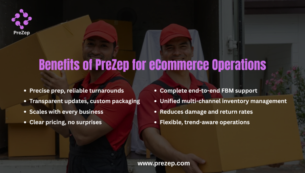 Benefits of PreZep for eCommerce Operations Benefits of PreZep for eCommerce Operations