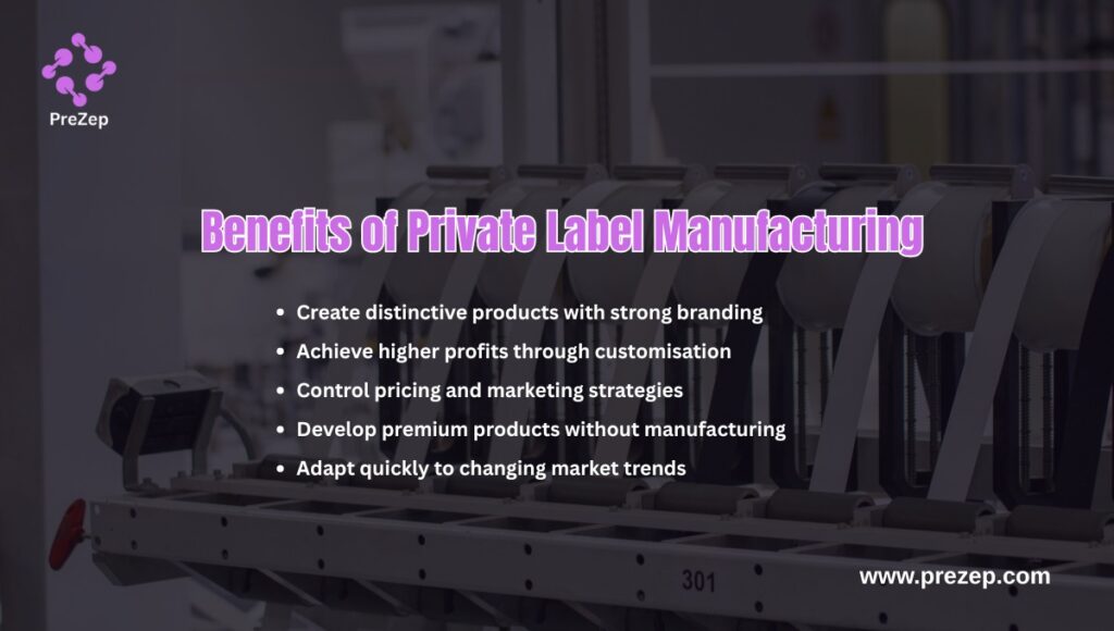 Benefits of Private Label Manufacturing Benefits of Private Label Manufacturing