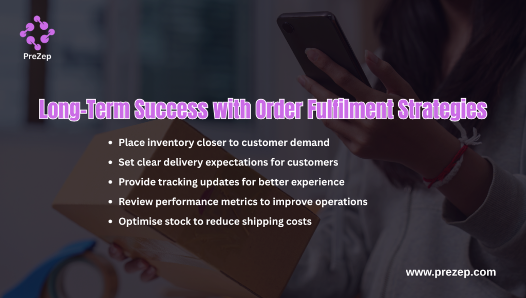 Long-Term Success with Order Fulfilment Strategies