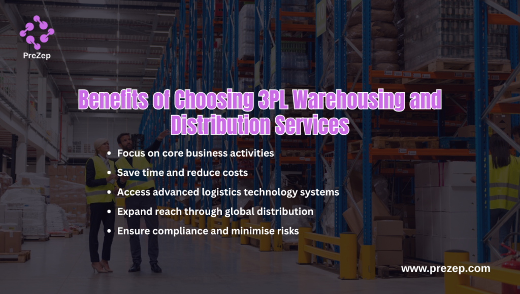 Benefits of Choosing 3PL Warehousing and Distribution Services