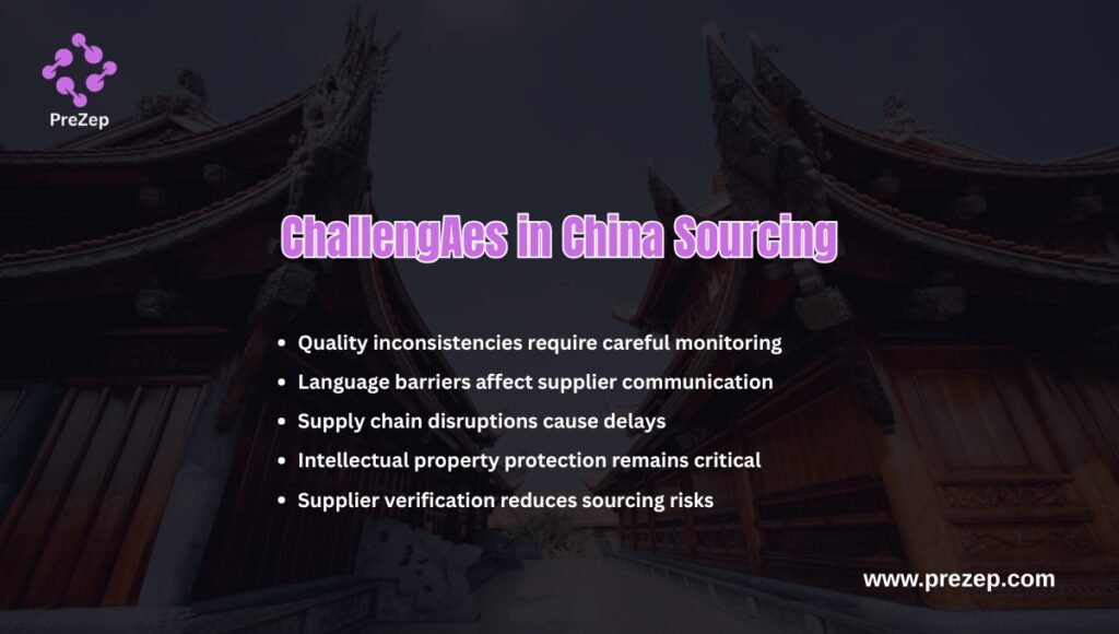Challenges in China Sourcing Challenges in China Sourcing