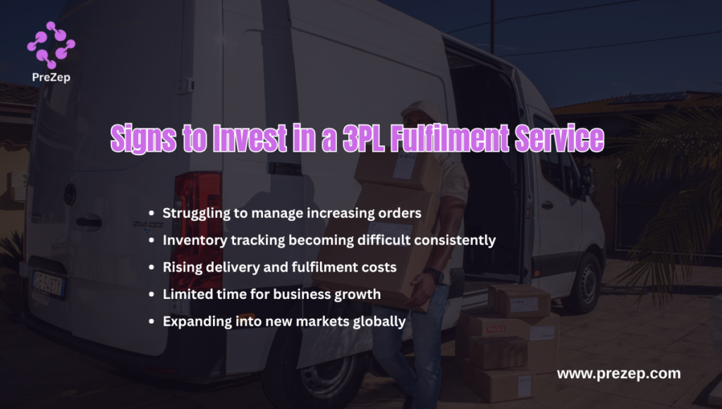 Signs to Invest in a 3PL Fulfilment Service 