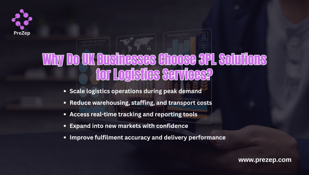 Why Do UK Businesses Choose 3PL Solutions for Logistics Services?